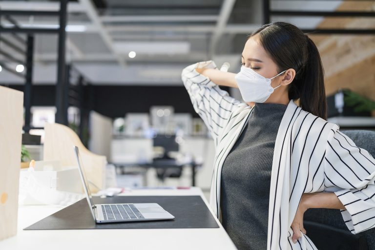 Office syndrome - back pain